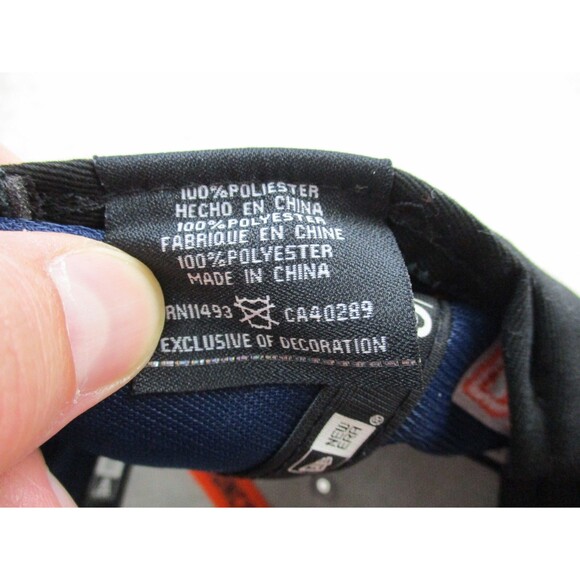 Denver Broncos Hat Cap Strap Back Blue Orange New Era NFL Football Logo Womens - Picture 10 of 10